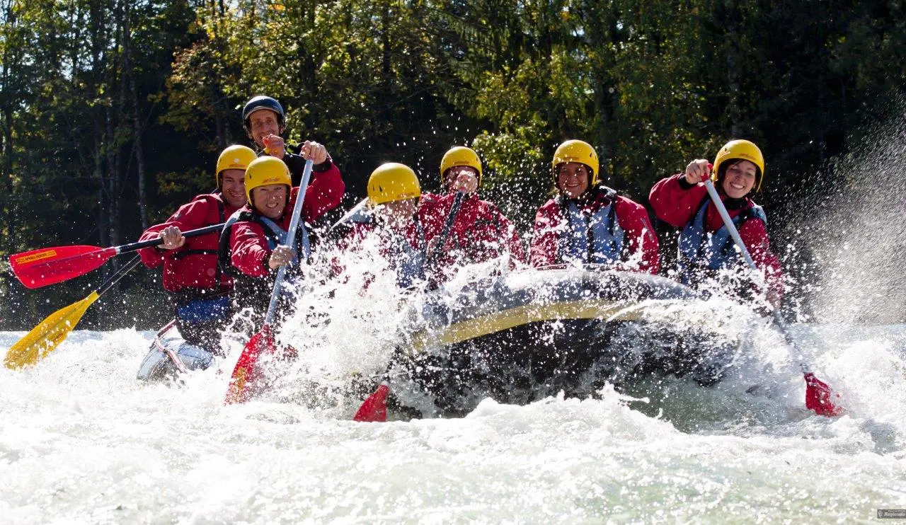 Rafting Tour in Bayern