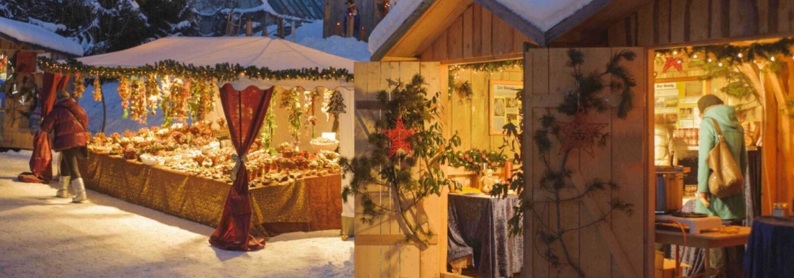Mobiler Weihnachtsmarkt